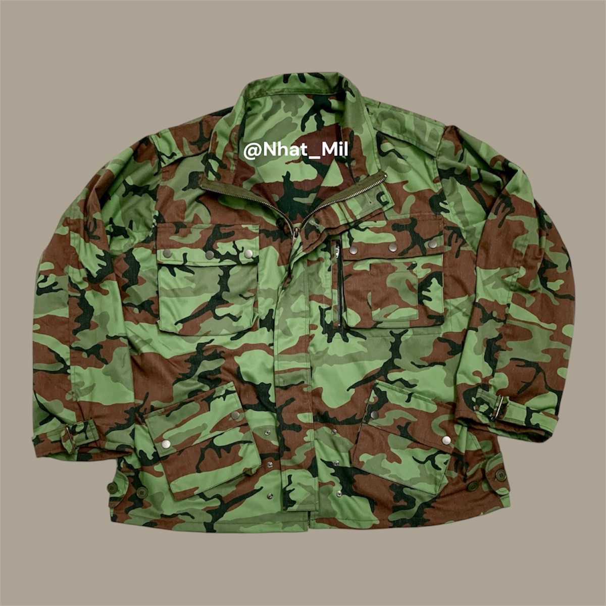 French Para TAP 47/52 Jacket ARVN Camo – Customize order - Image 8