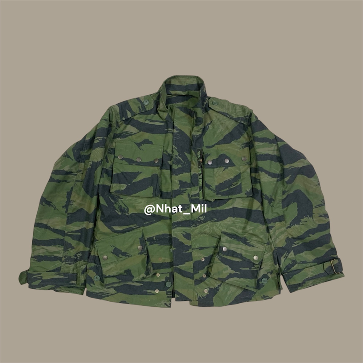 French Para TAP 47/52 Jacket ARVN Camo – Customize order - Image 9