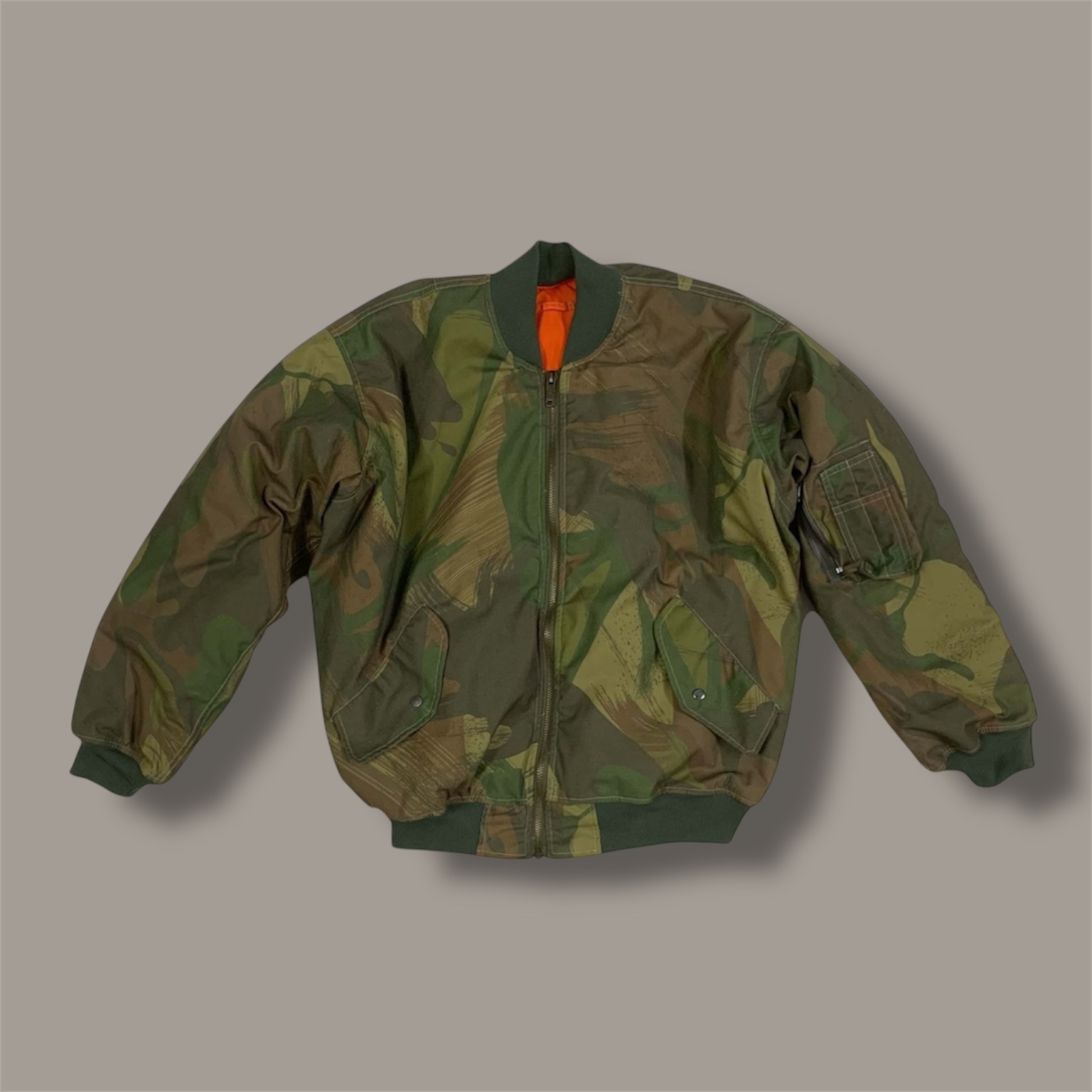Pilot Bomber Jacket – Camo Customize order